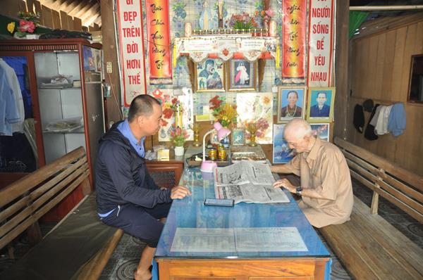 Chi hội trưởng Hội người cao tuổi sống “tốt đời, đẹp đạo, kính Chúa yêu nước”
