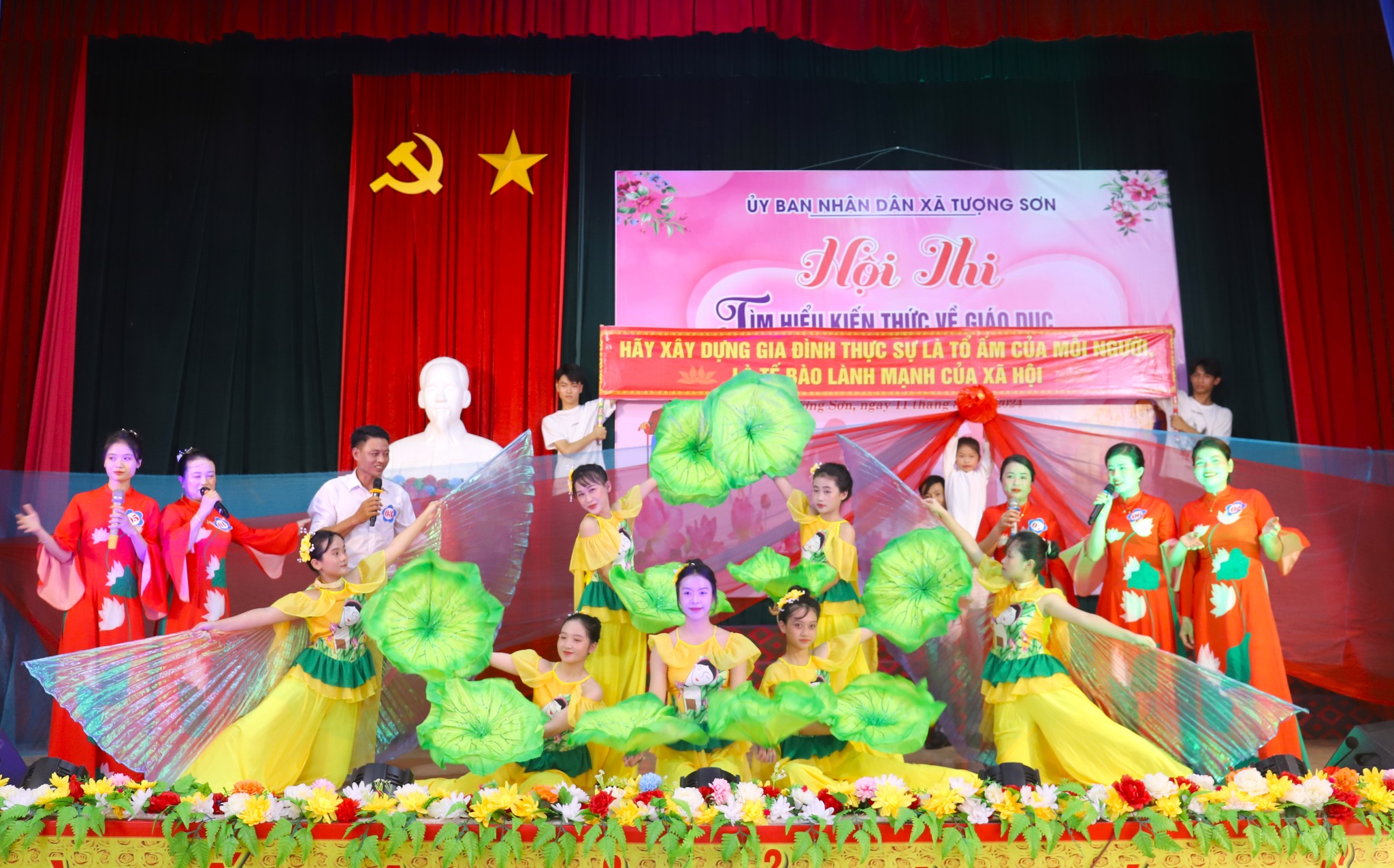 Sôi nổi hội thi về giáo dục đạo đức, lối sống trong gia đình năm 2024 tại xã Tượng Sơn (Thạch Hà)