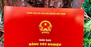 Cấp bản sao bằng tốt nghiệp trung học cơ sở từ sổ gốc