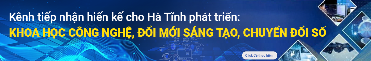 Kênh tiếp nhận hiến kế cho Hà Tĩnh phát triển