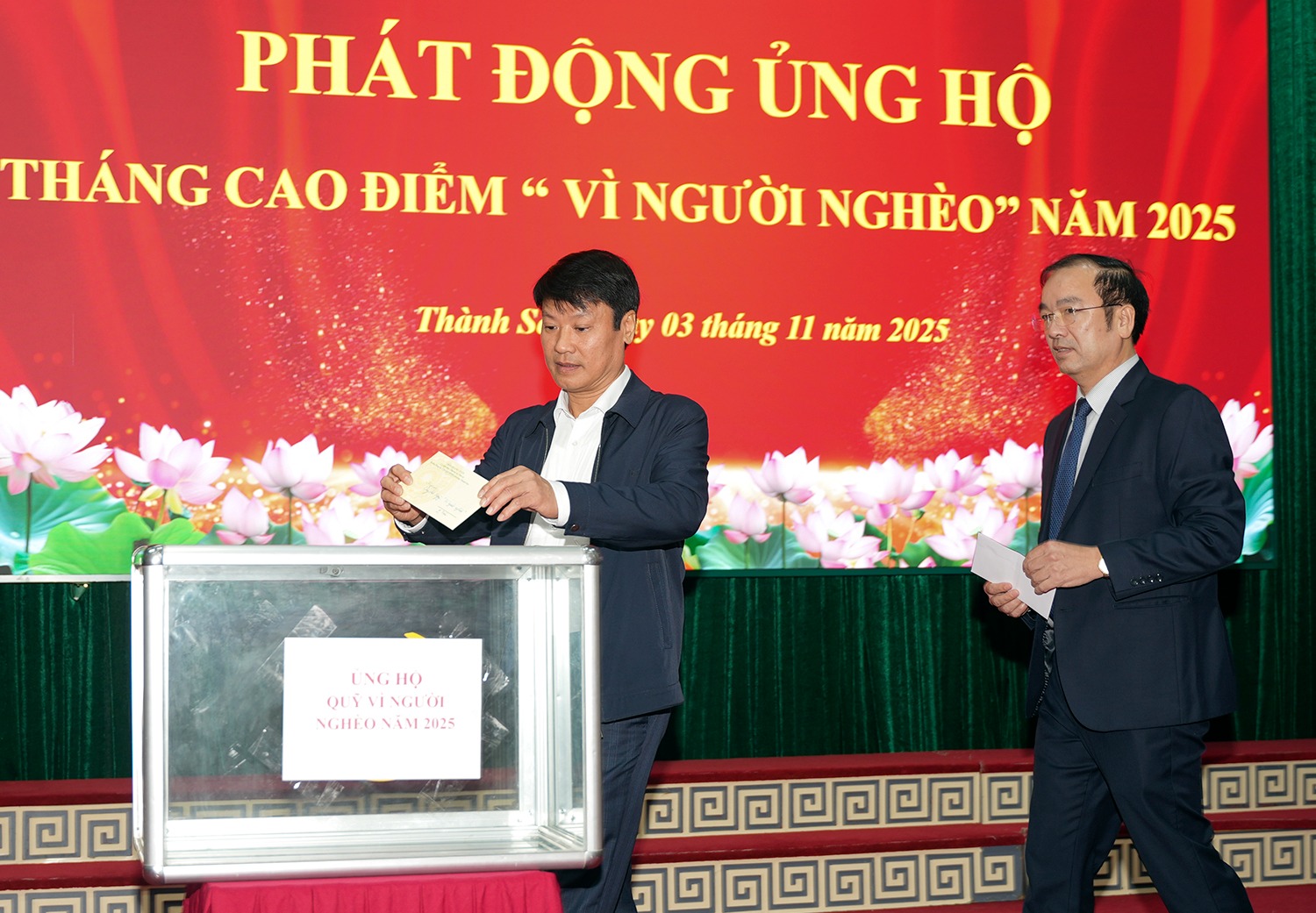 Phường Thành sen phát động tháng cao điểm "Vì người nghèo"