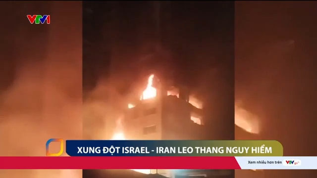 Iran trả đũa, "phóng hơn 100 UAV" về phía Israel, căng thẳng leo thang | VTV24