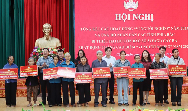 Phát động Tháng cao điểm “Vì người nghèo” trên địa bàn huyện Cẩm Xuyên