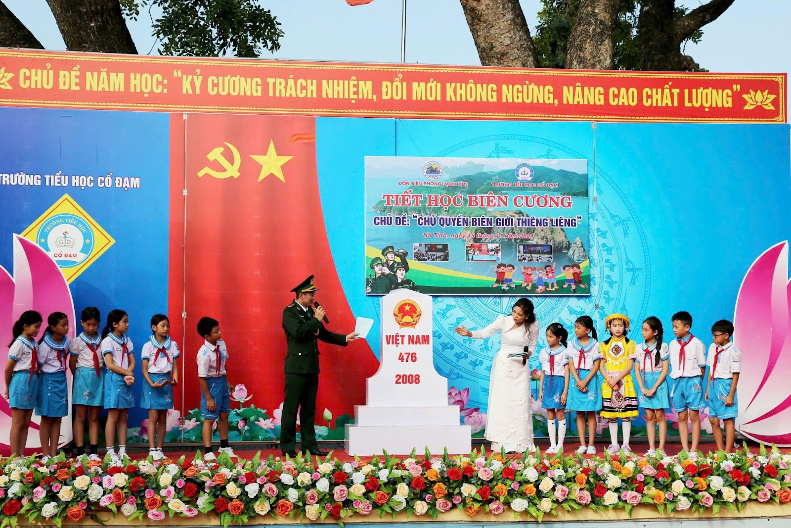 Tình yêu Tổ quốc qua 'Tiết học biên cương'