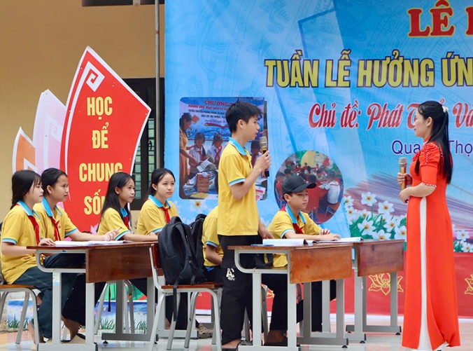 Vũ Quang: Đa dạng hóa các hình thức học tập, phát triển văn hóa đọc