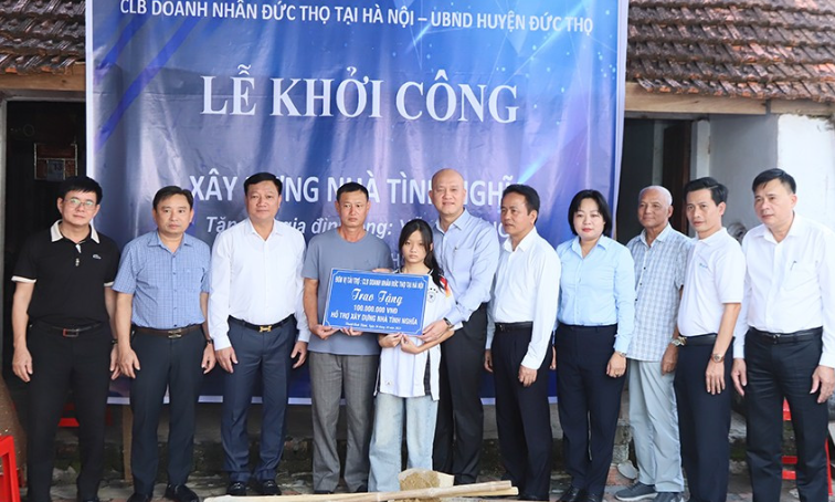 Xây dựng nhà ở cho hộ nghèo khó trên địa bàn huyện Đức Thọ
