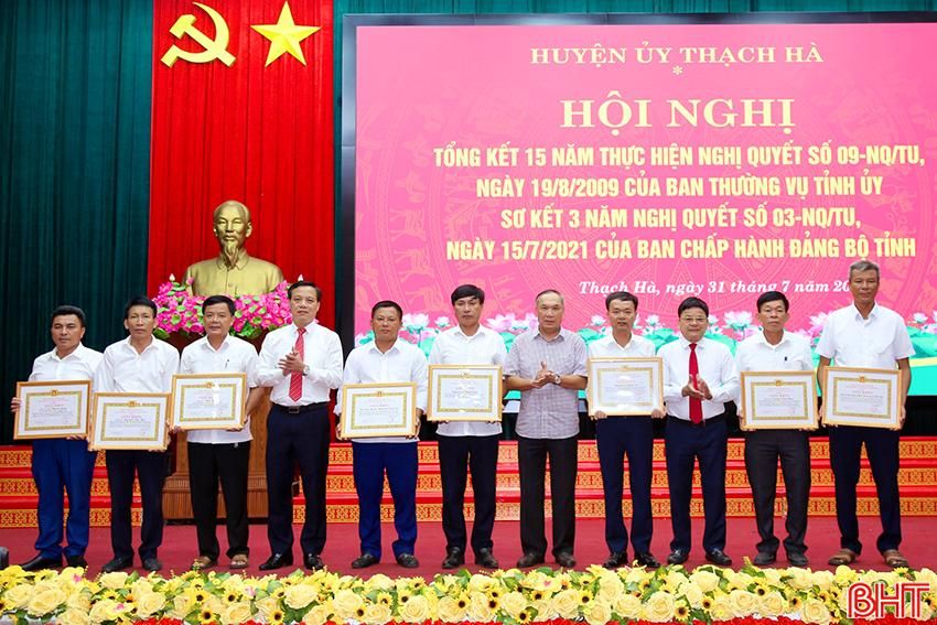 Thạch Hà tập trung công tác cán bộ và xây dựng hệ thống chính trị