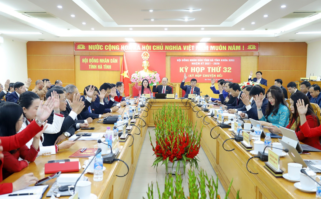  Nhiều quyết sách quan trọng được xem xét, thảo luận tại Kỳ họp thứ 32, HĐND tỉnh Hà Tĩnh