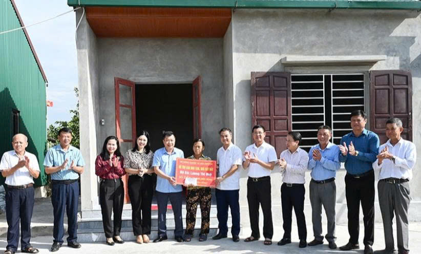 Hỗ trợ 560 triệu đồng xóa nhà tạm, nhà dột nát trên địa bàn huyện Can Lộc