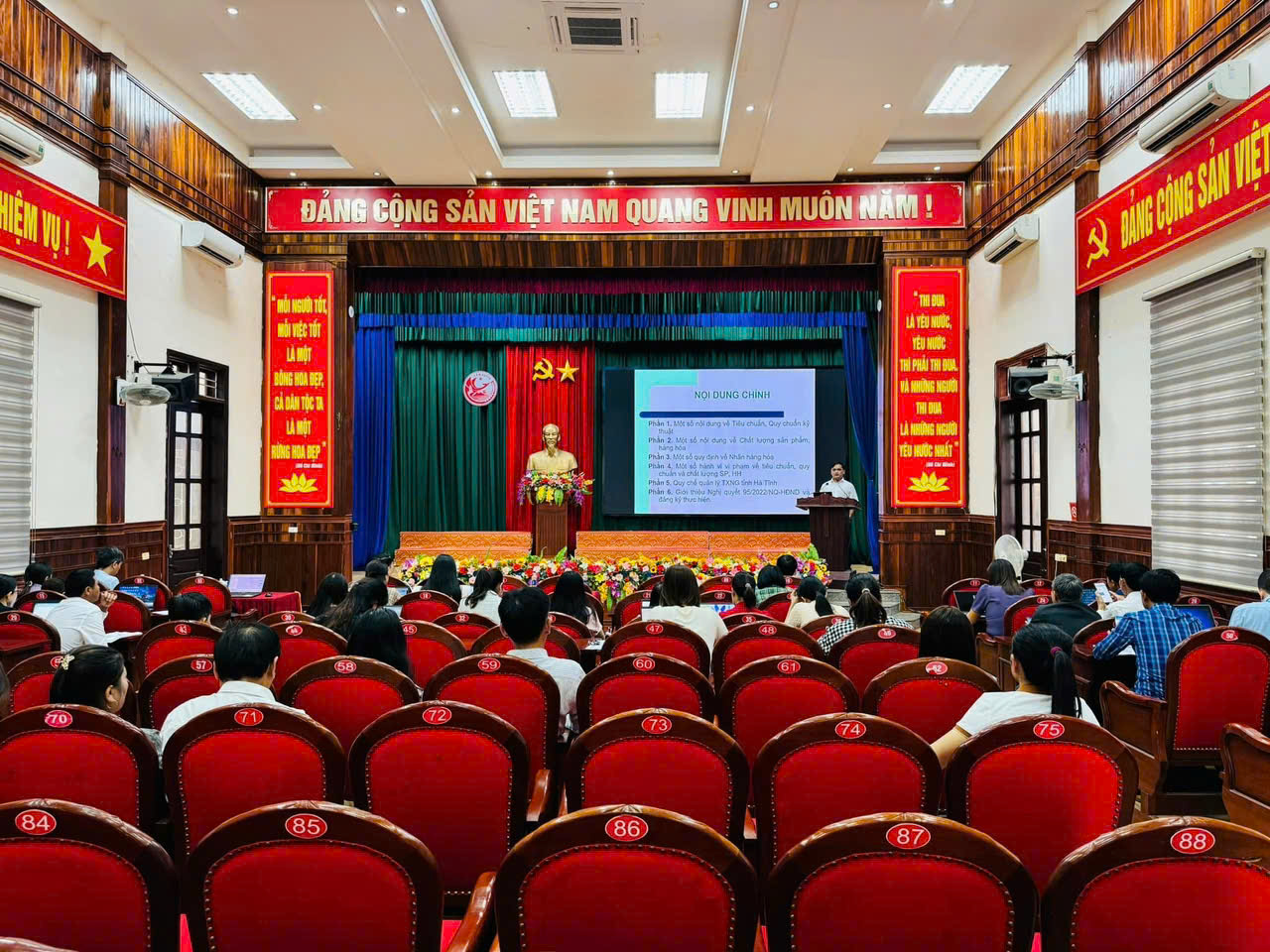 Cẩm Xuyên: Tập huấn, hướng dẫn sử dụng hệ thống truy xuất nguồn gốc sản phẩm hàng hóa năm 2024