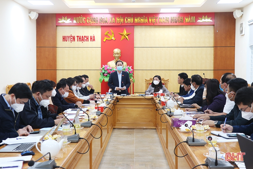 Thạch Hà cần quan tâm hơn nữa chế độ cho đội ngũ cán bộ sau sáp nhập
