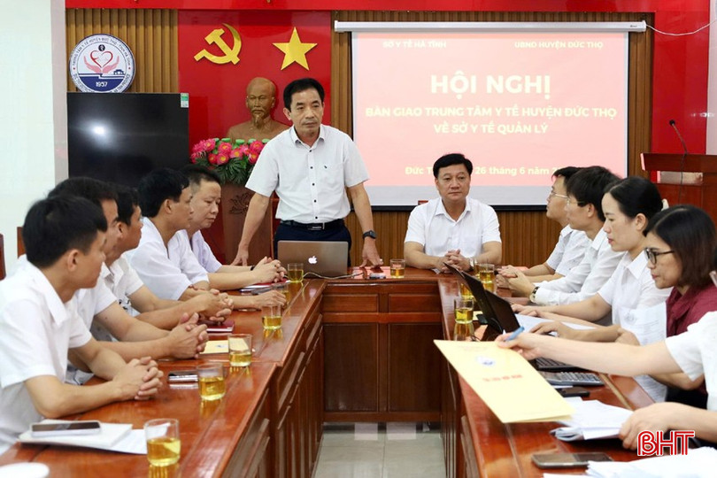 Hoàn tất bàn giao các đơn vị y tế tuyến huyện về Sở Y tế quản lý