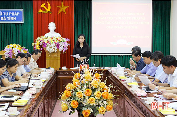 Nâng cao chất lượng công tác cải cách hành chính ngành Tư pháp
