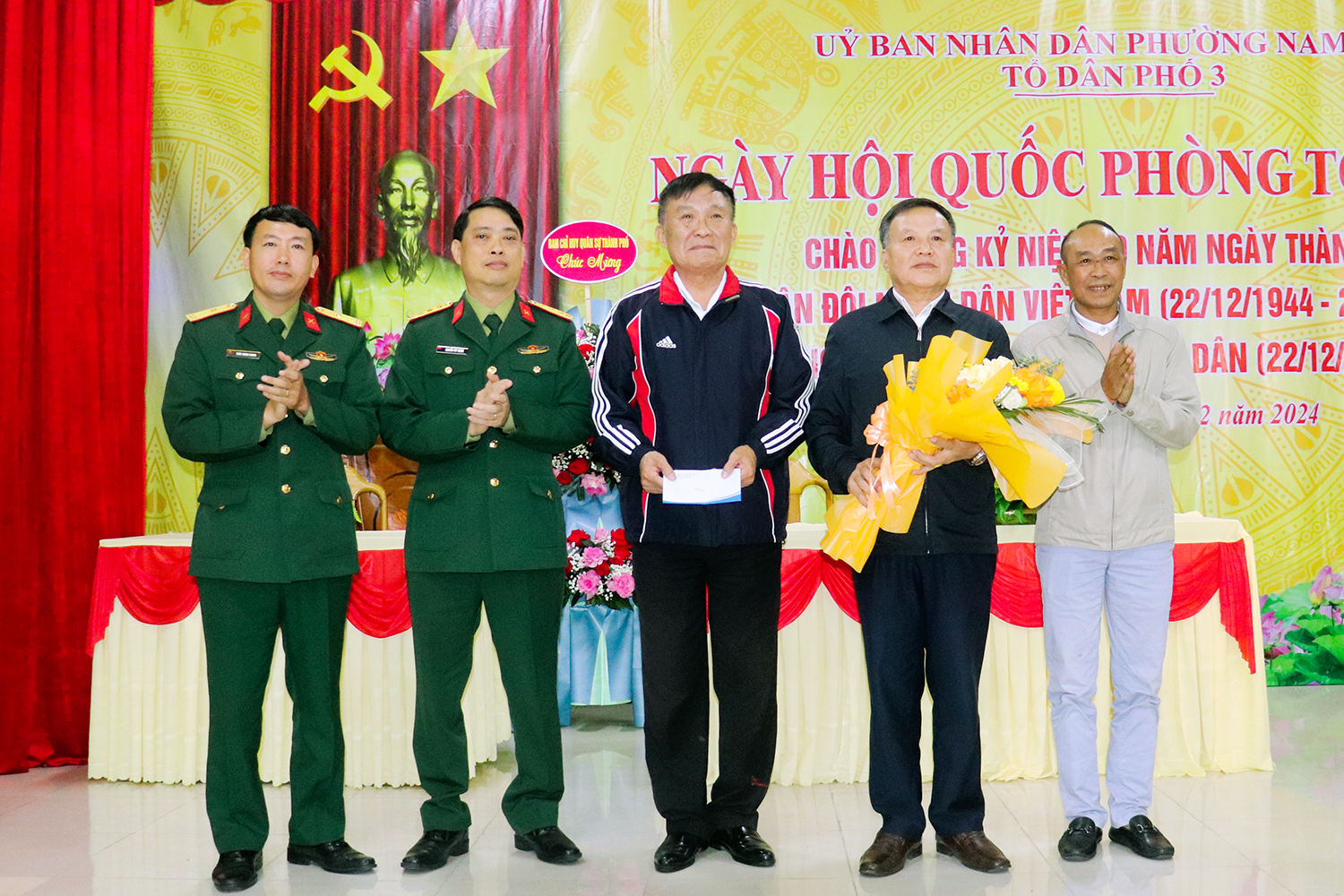 Phường Nam Hà tổ chức Ngày hội Quốc phòng toàn dân