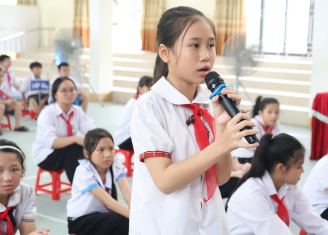 Hương Sơn: Lắng nghe 'Điều em muốn nói' của trẻ em
