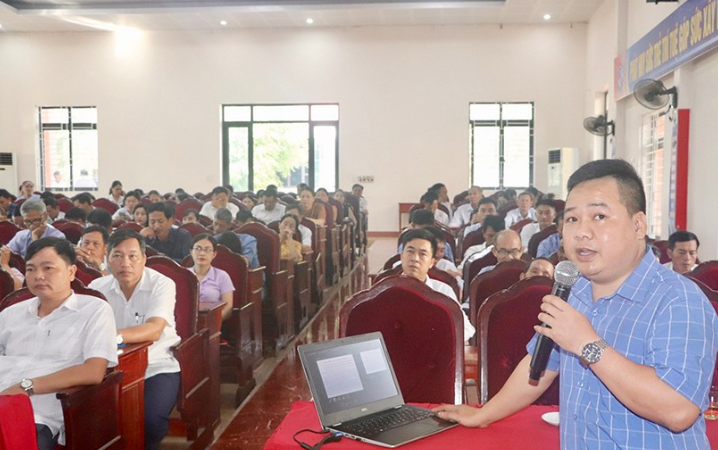 Vũ Quang tập huấn nâng cao năng lực cho người làm công tác giảm nghèo