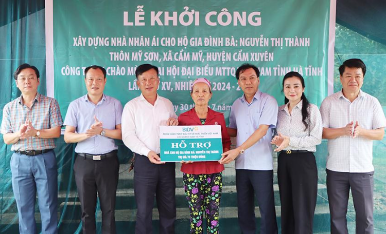 Cẩm Xuyên: Xây dựng 15 nhà đại đoàn kết