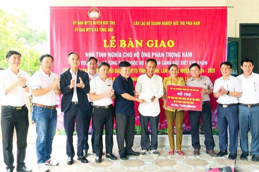 Người Đức Thọ xa quê góp sức xây dựng quê hương thoát nghèo bền vững