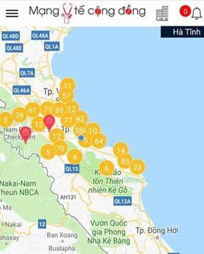 Ứng dụng Medcomm để lựa chọn các cơ sở y dược đạt chuẩn