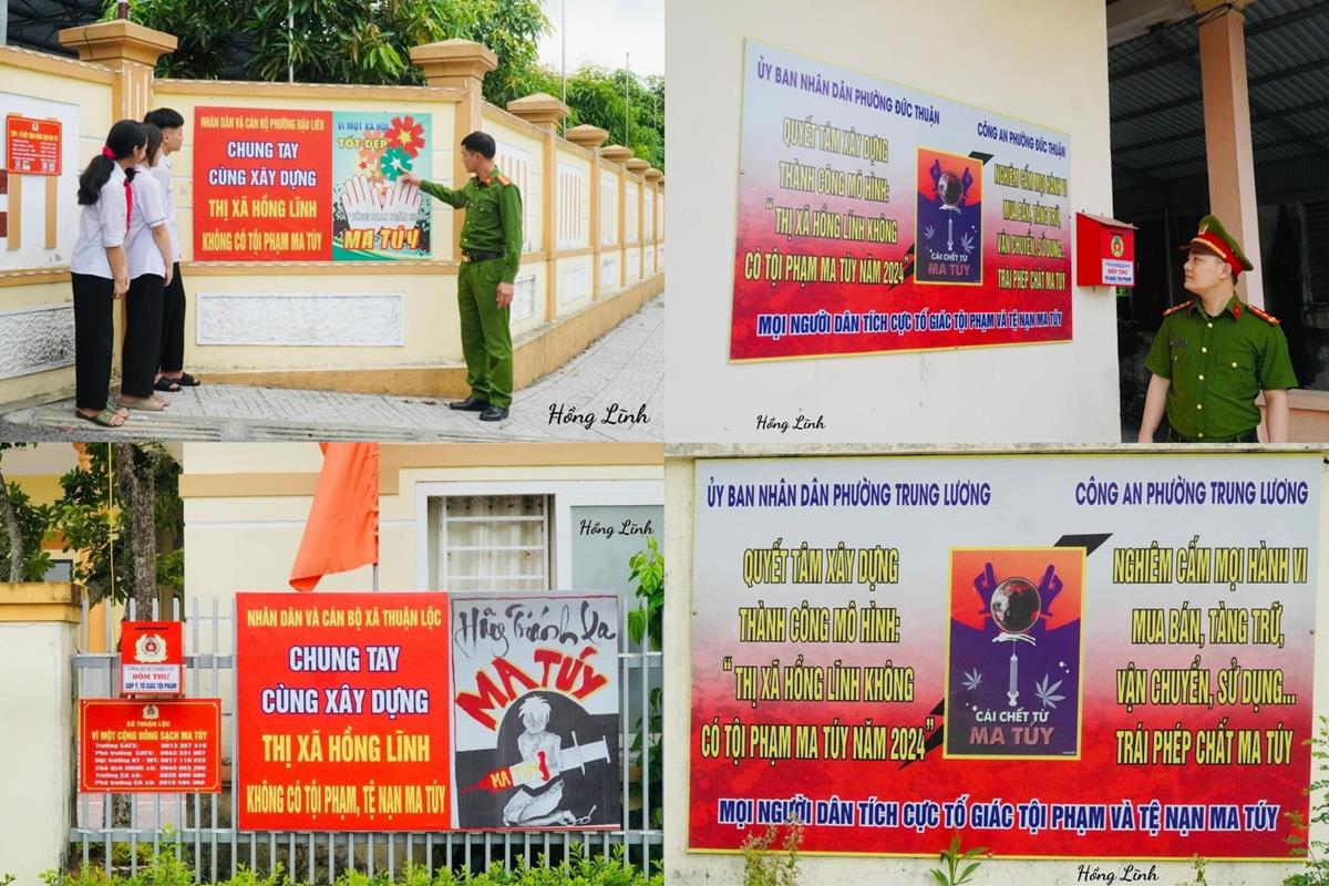 Sơ kết thực hiện mô hình “Thị xã Hồng Lĩnh không có tội phạm ma túy” 9 tháng đầu năm 2024