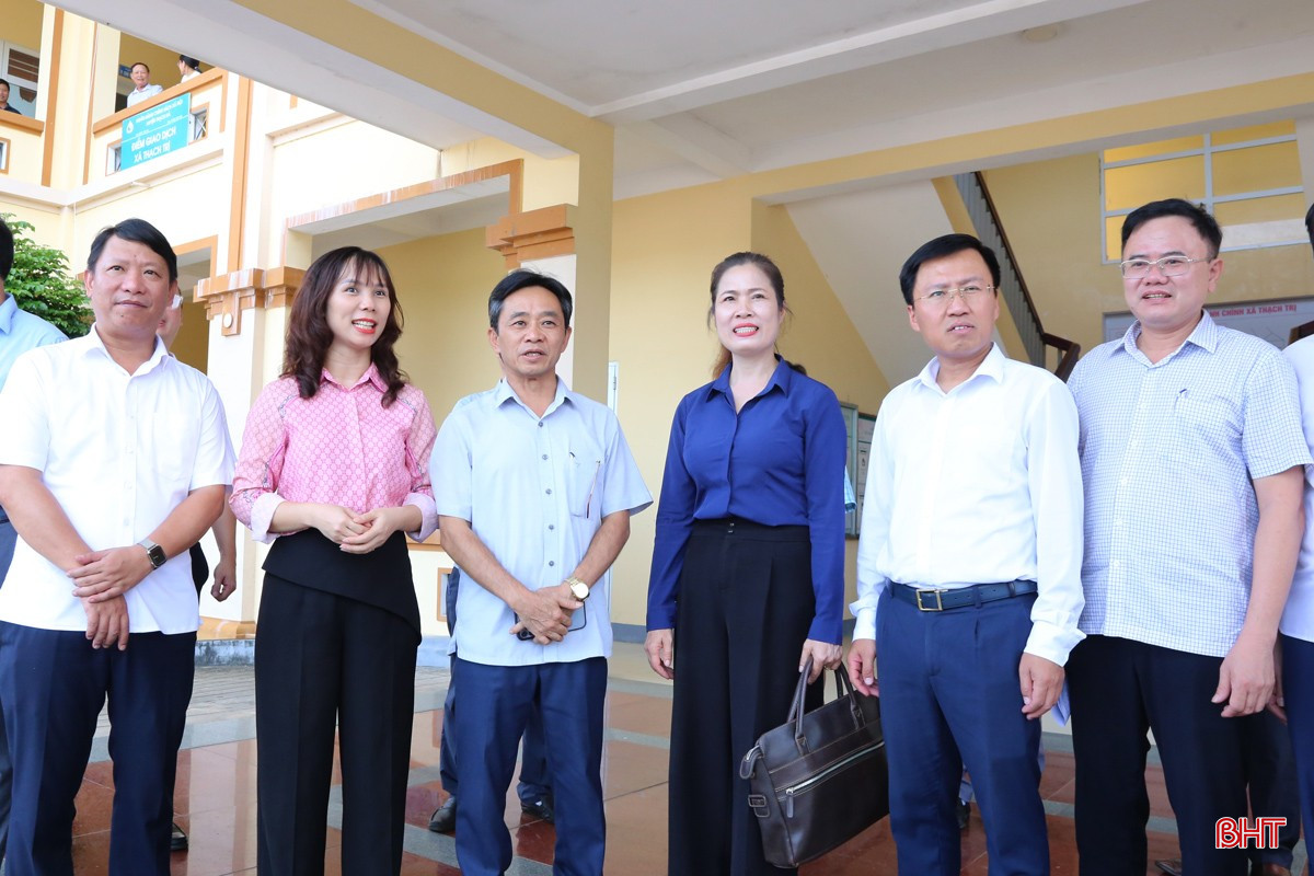 Lãnh đạo tỉnh kiểm tra công tác chuẩn bị vận hành chính quyền địa phương 2 cấp ở TP Hà Tĩnh