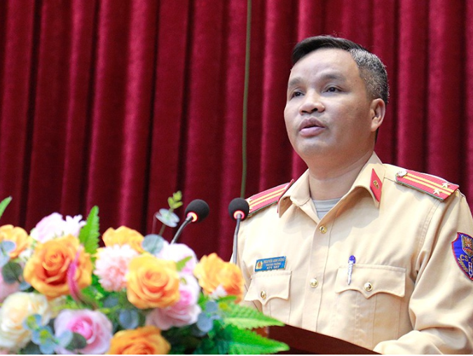 Huy động lực lượng an ninh cơ sở đảm bảo trật tự ATGT trên địa bàn huyện Nghi Xuân