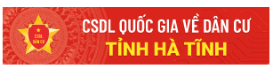 CSDL quốc gia về dân cư Tỉnh Hà Tĩnh