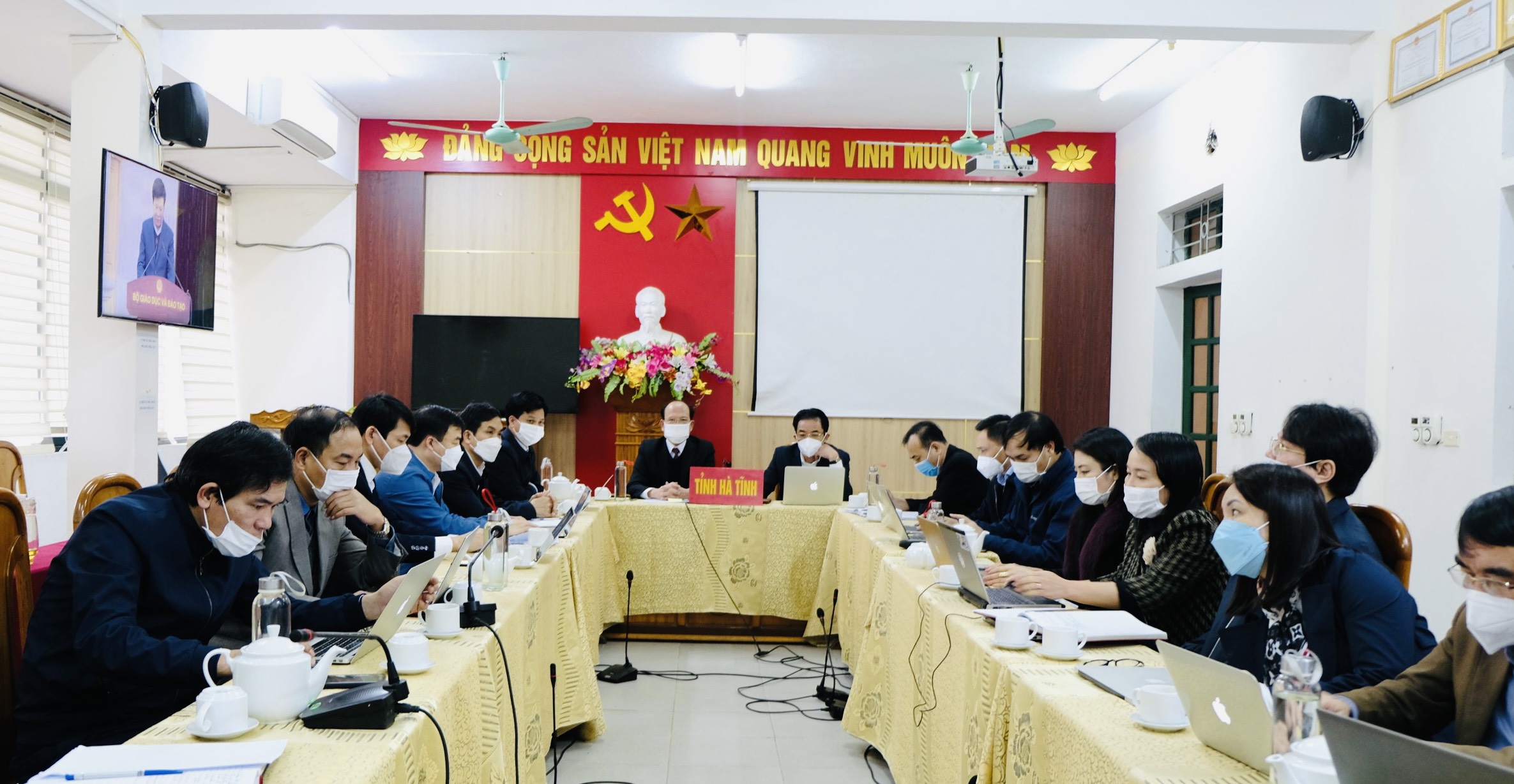 Hội thảo trực tuyến toàn quốc về tổ chức dạy học trực tiếp đảm bảo an toàn phòng, chống dịch trong các cơ sở giáo dục