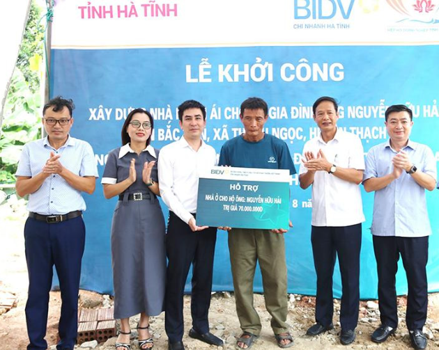 Khởi công nhà nhân ái trên địa bàn xã Thạch Ngọc