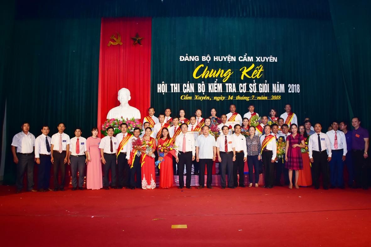 HUYỆN CẨM XUYÊN - HÀ TĨNH: SỨC LAN TỎA TỪ HỘI THI  CÁN BỘ KIỂM TRA CƠ SỞ GIỎI NĂM 2018