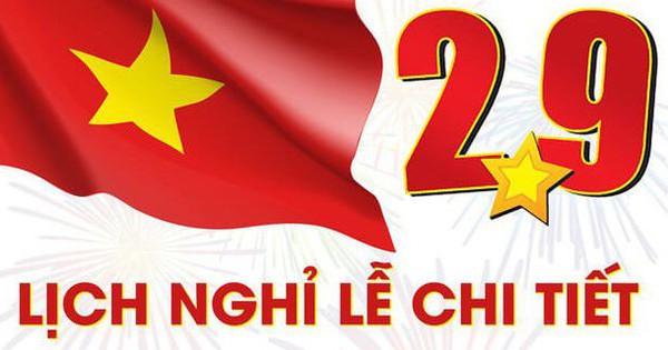 Lịch nghỉ lễ Quốc khánh năm 2025