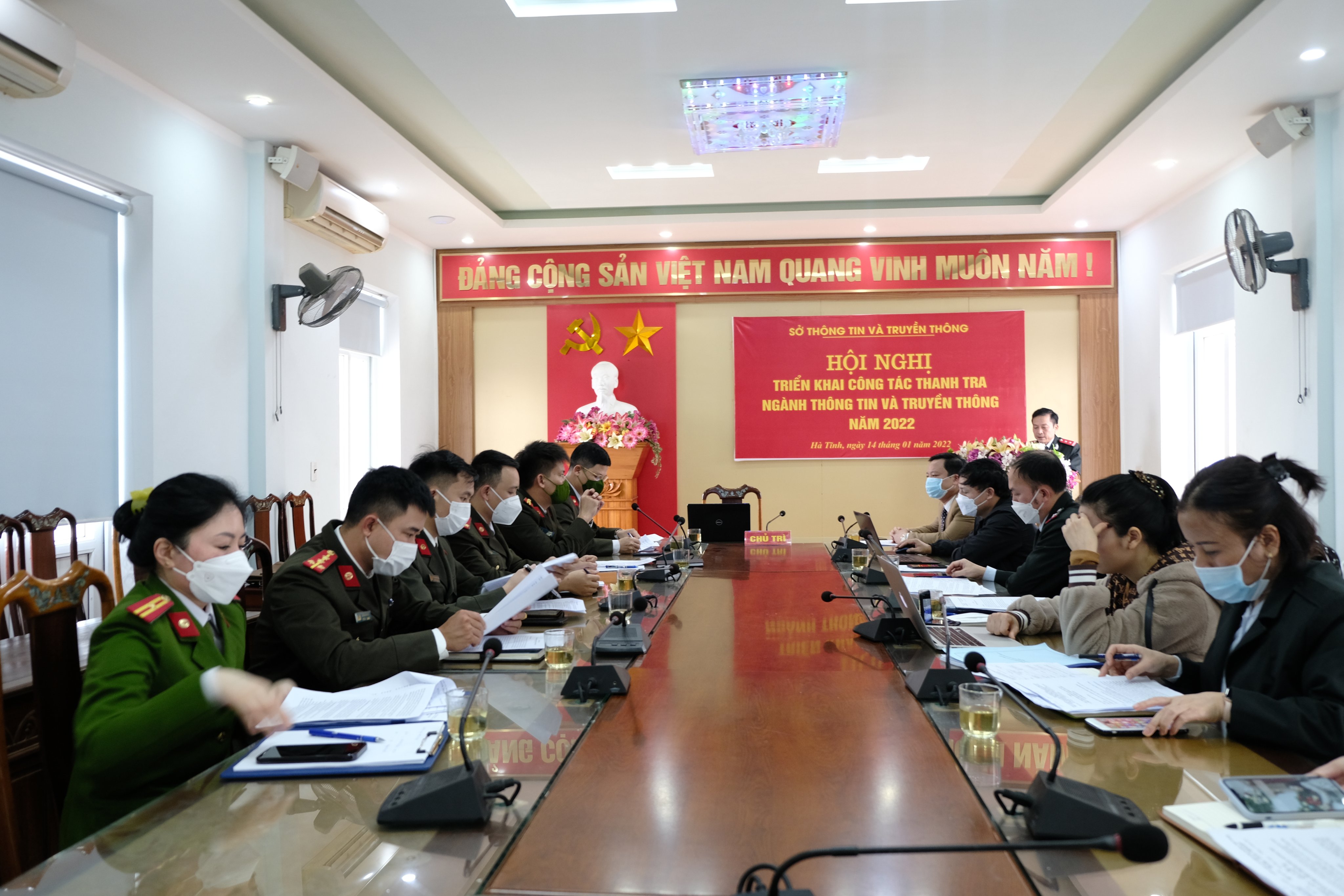 Hội nghị triển khai công tác Thanh tra ngành Thông tin và Truyền thông Hà Tĩnh năm 2022