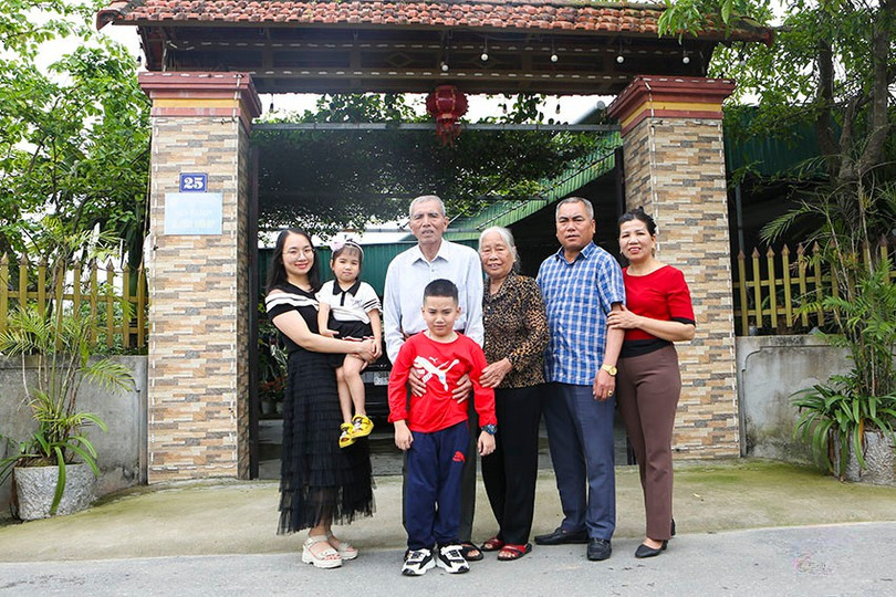 Giữ “lửa” yêu thương trong gia đình 4 thế hệ ở Hà Tĩnh