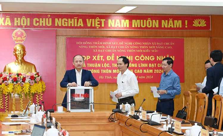 Xã Thuận Lộc được đề xuất công nhận đạt chuẩn NTM nâng cao