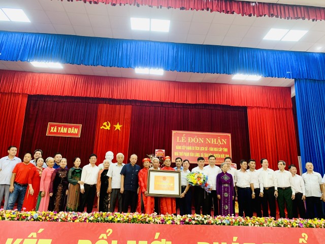 Đức Thọ đón bằng di tích Nhà thờ Phạm Văn Lãng